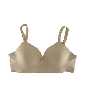 True Kind Women's Seamless Comfort Bra Wireless Padded Adjustable‎ Straps Size L